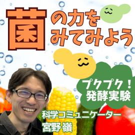 発酵ってなんだ？菌のちからをみてみよう！ イメージ